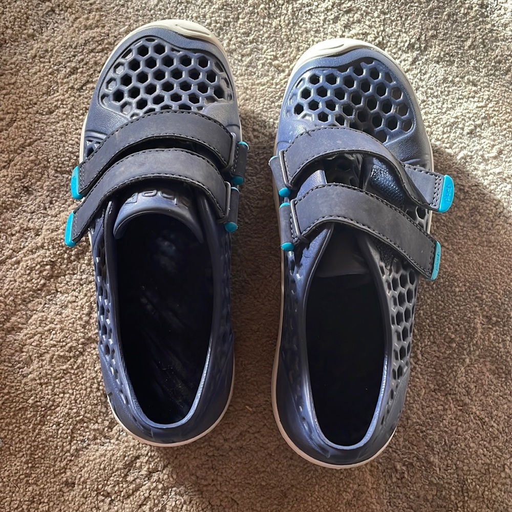 Blue Plae water shoes